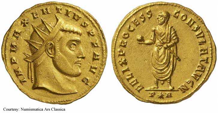 монета Древнего Рима