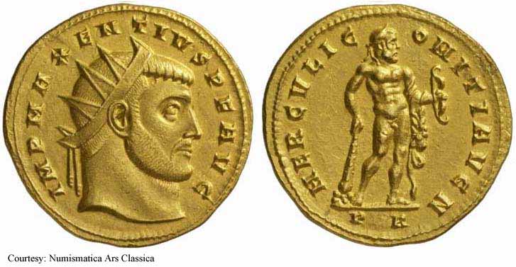 монета Древнего Рима