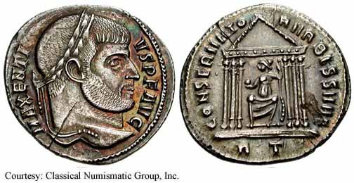 монета Древнего Рима