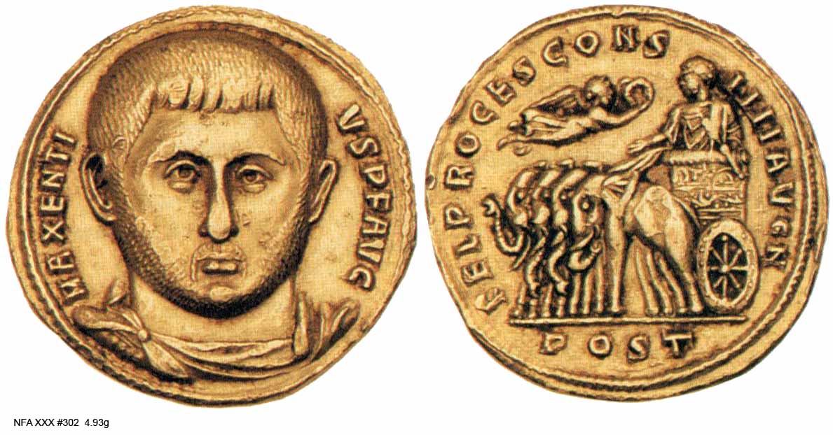 монета Древнего Рима