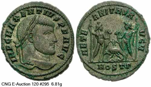 монета Древнего Рима