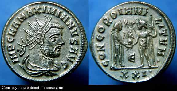 монета Древнего Рима