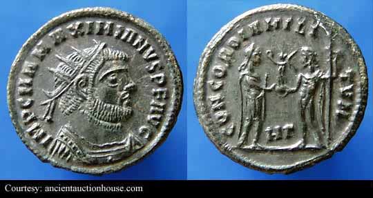 монета Древнего Рима