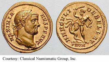 монета Древнего Рима