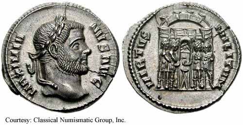 монета Древнего Рима