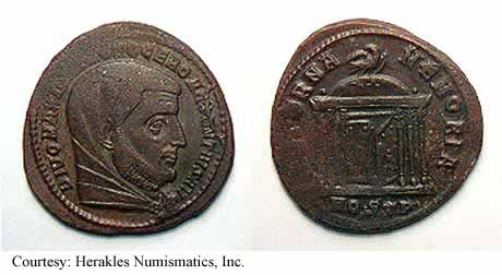 монета Древнего Рима