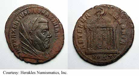 монета Древнего Рима