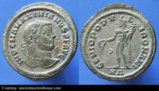 монета Древнего Рима