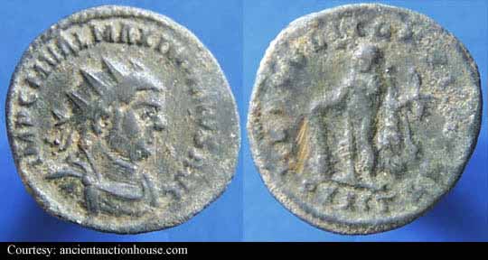 монета Древнего Рима