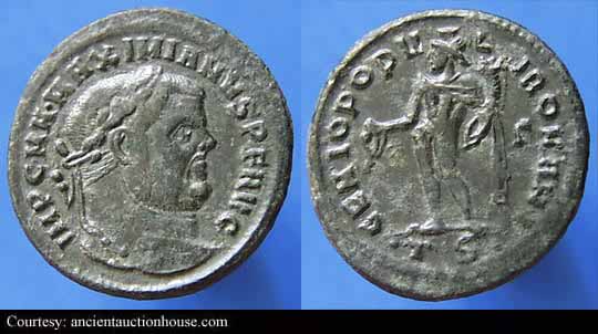 монета Древнего Рима