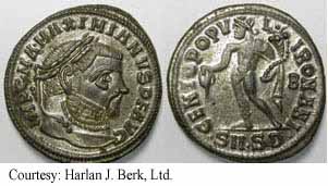 монета Древнего Рима