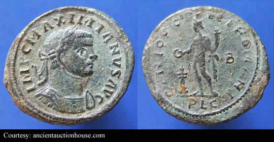 монета Древнего Рима