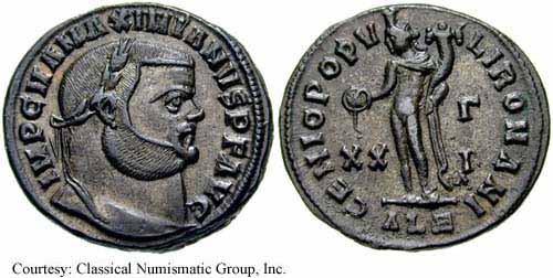 монета Древнего Рима