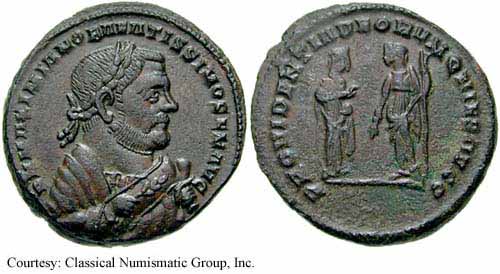 монета Древнего Рима