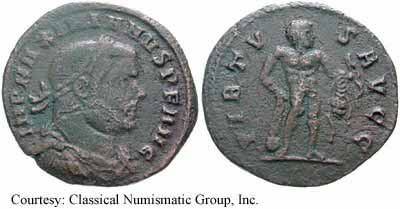 монета Древнего Рима