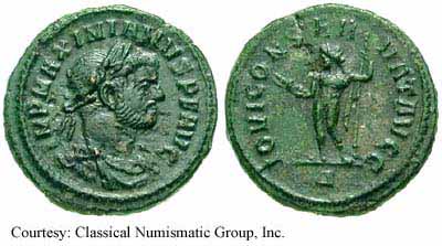 монета Древнего Рима