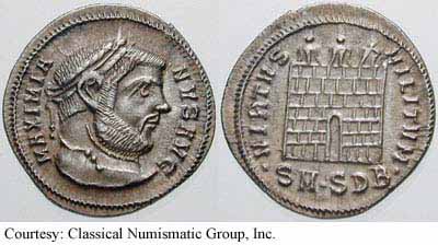 монета Древнего Рима