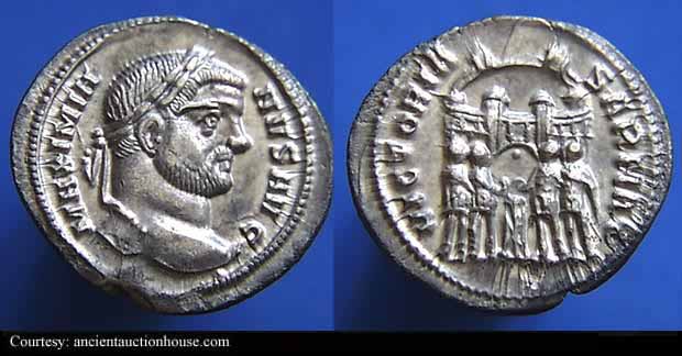 монета Древнего Рима