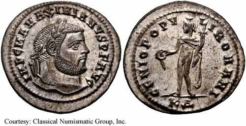 монета Древнего Рима