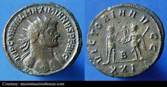 монета Древнего Рима