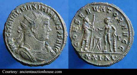 монета Древнего Рима