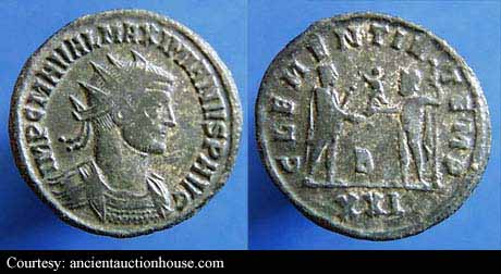 монета Древнего Рима