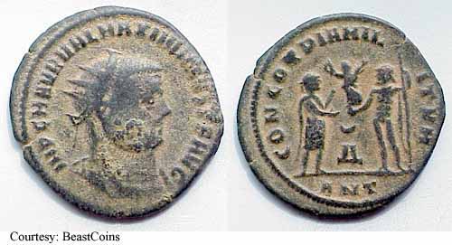 монета Древнего Рима