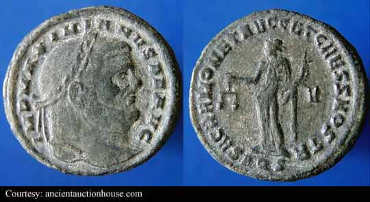 монета Древнего Рима