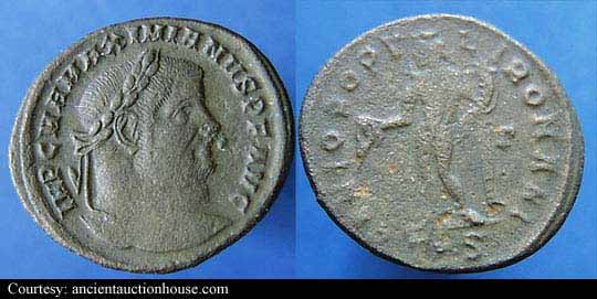 монета Древнего Рима