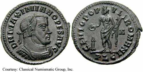 монета Древнего Рима