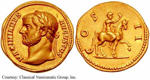 монета Древнего Рима