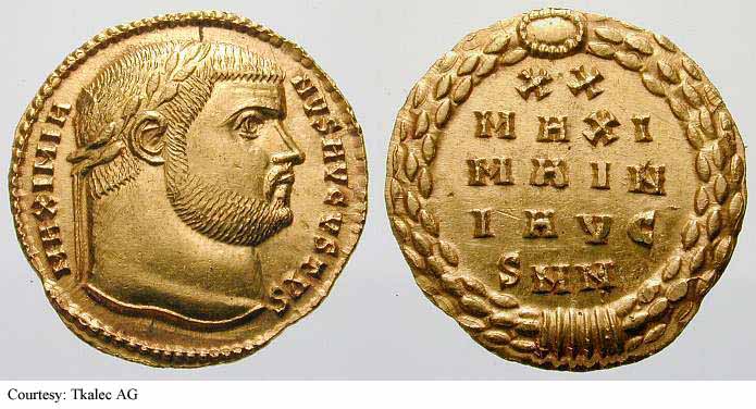 монета Древнего Рима