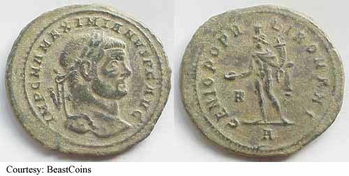 монета Древнего Рима