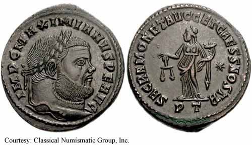 монета Древнего Рима