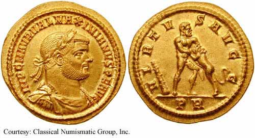 монета Древнего Рима