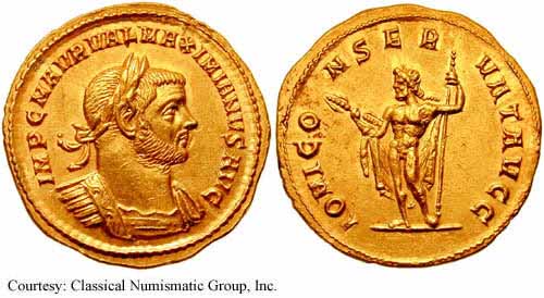 монета Древнего Рима