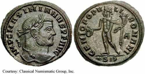 монета Древнего Рима