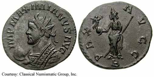 монета Древнего Рима