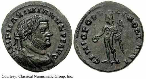 монета Древнего Рима