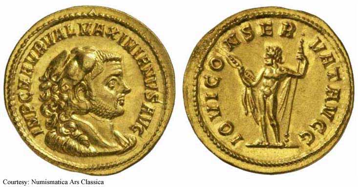 монета Древнего Рима