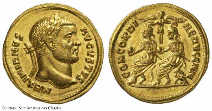 монета Древнего Рима