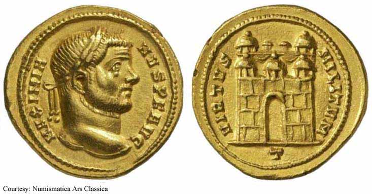 монета Древнего Рима