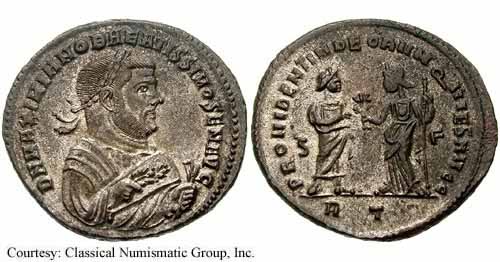 монета Древнего Рима