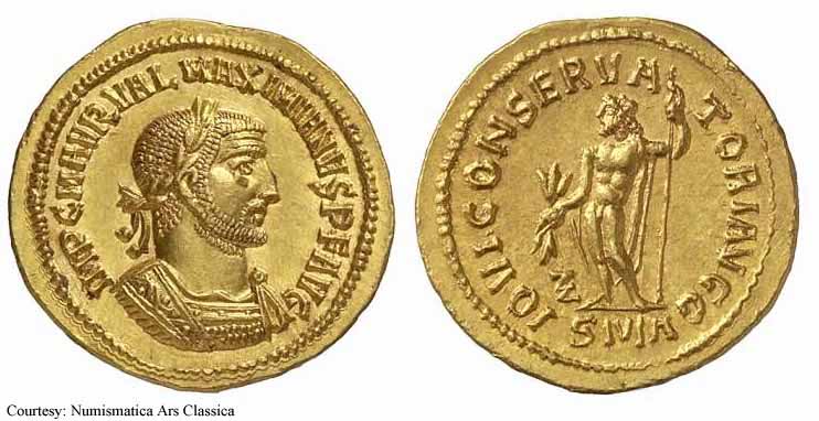 монета Древнего Рима