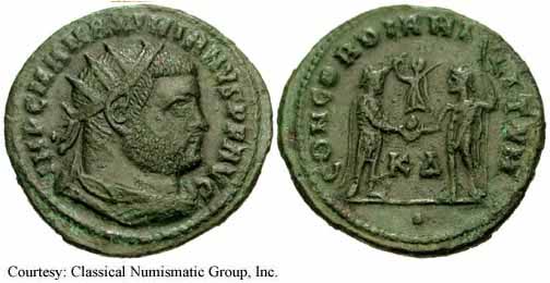 монета Древнего Рима