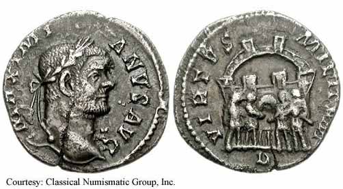 монета Древнего Рима