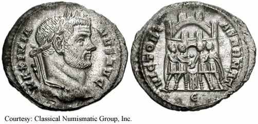 монета Древнего Рима