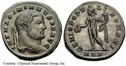 монета Древнего Рима