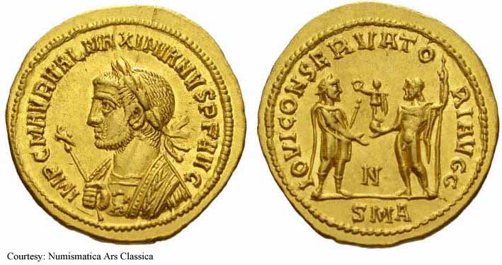 монета Древнего Рима