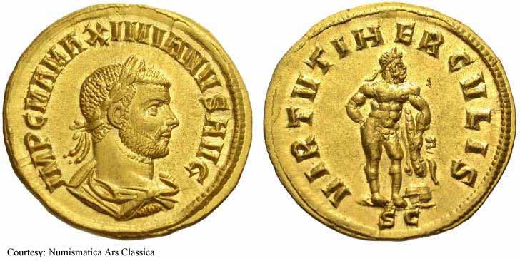 монета Древнего Рима